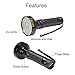 KMASHI UV Flashlight 100 LED Light Pet Urine Stain Detector Blacklight