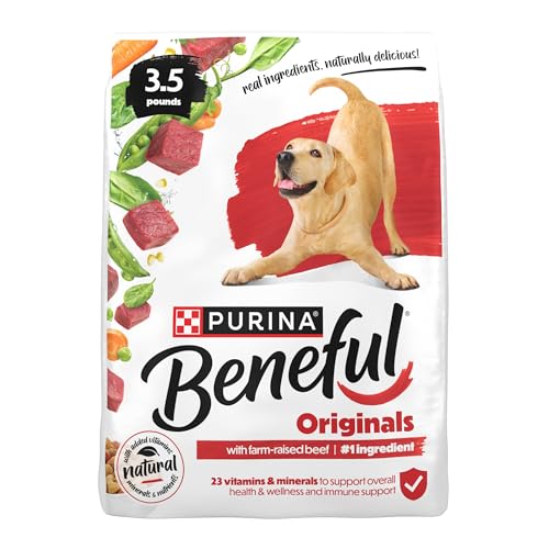 Purina Beneful Originals With Farm-Raised Beef Natural Dog Food Dry Recipe With…