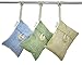 Homy Feel Air Purifying,Bamboo Charcoal Air Freshener and Odor Eliminator Bag,Air Filter Purifier for Fridge,Freezers,Cars,Closet,Shoes,Kitchens,Basements,Bedrooms,Living Areas(3 x 100g, Square)