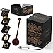 Stress Relief Stick Toy Rollver Toys Metal Stick Toy Made With Aluminum Alloy Pocket Toys Best Gift For Kids Adults Stress Relief 2 Pack By Kaily(Black / Silver)