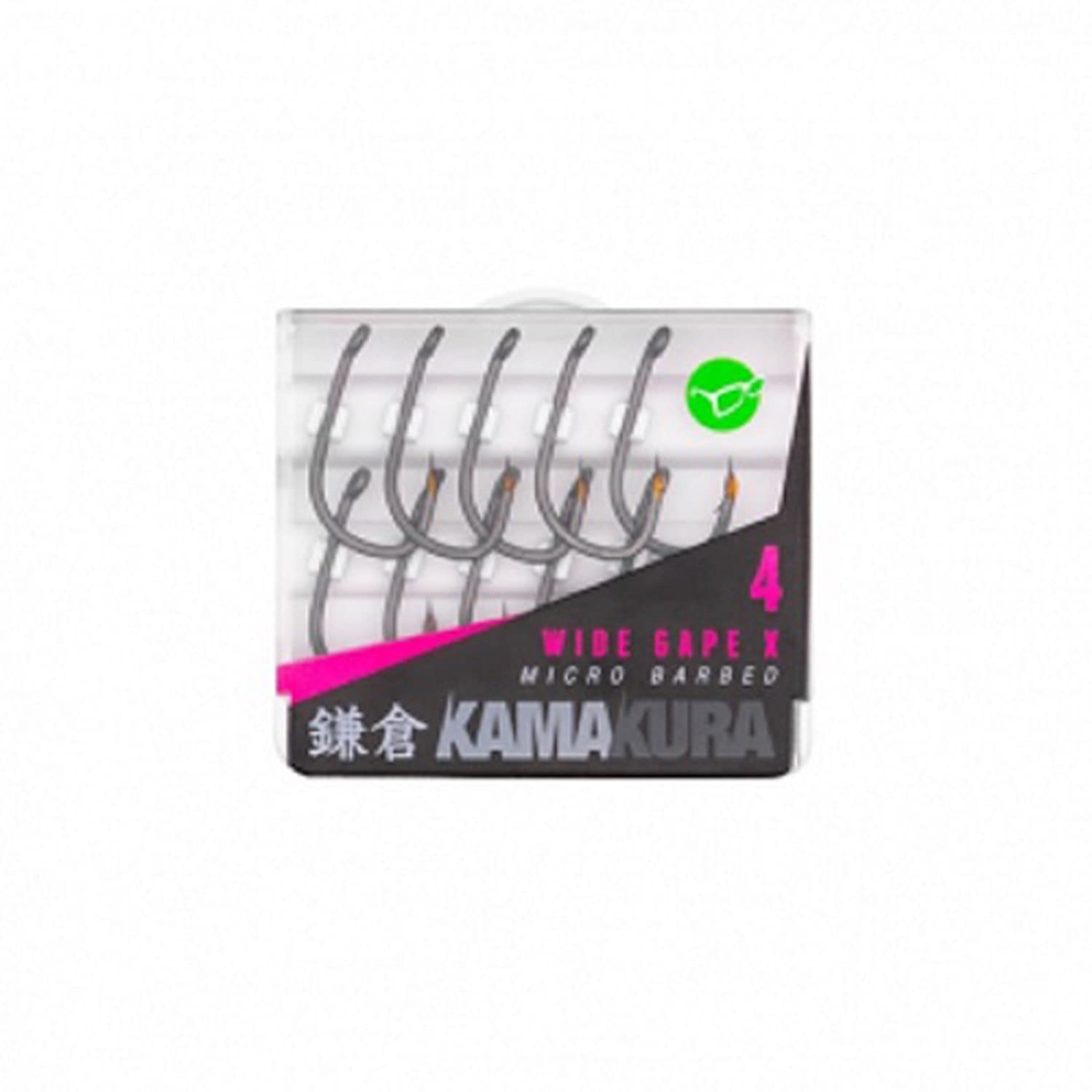 Korda Kamakura Wide Gape X Mirco Barbed Hooks: 4