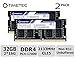 Timetec Hynix IC 32GB KIT(2x16GB) DDR4 2133MHz PC4-17000 Unbuffered Non-ECC 1.2V CL15 2Rx8 Dual Rank 204 Pin SODIMM Laptop Notebook Computer Memory RAM Module Upgrade (32GB KIT(2x16GB))