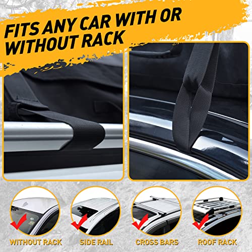 Rooftop Cargo Carrier Bag, WILDROAD 21 Cubic Feet 600D Ultra AntiTear