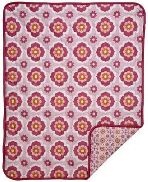 Happy Chic Baby by Jonathan Adler - Olivia Medallion Flower Quilt