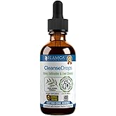 Cleanse Drops - Advanced Kidney & Gallbladder Cleanse Support Supplement - Liquid Delivery for Better Absorption - Chanca Piedra Used in Amazonian Rainforest