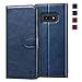 KILINO Galaxy S10e Wallet Case [Premium Leather] [Soft TPU] [RFID Blocking] [Shock-Absorbent Bumper] [Card Slots] [Kickstand] [Magnetic Closure] Flip Folio Cover for Samsung Galaxy S10e - Blue