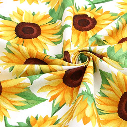 Cotton Fabric Flower Fabric by The Yard 110cm Wide SY