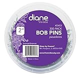 Diane 2" Bobby Pins, Bronze, 300-pack Tub