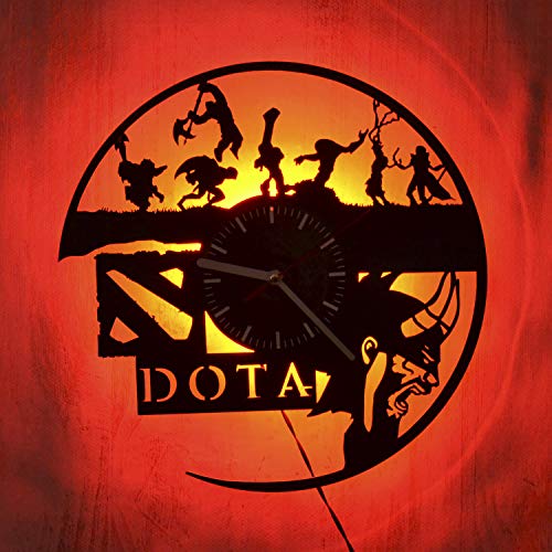 image for Art Finder DOTA Led Light Vinyl Record Wall Clock - Get Unique Bedroom