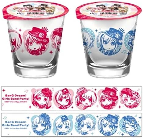 Amazon ローソン限定 Bang Dream ガールズバンドパーティ バンドリ オリジナル グラス 全2種セット アニメ 萌えグッズ 通販
