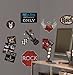 RoomMates Boys Rock-N-Roll Peel and Stick Wall Decals