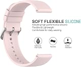 Bexido 3pk 20mm Silicone Strap for Amazfit GTS/GTR 42mm Bip U Pro/S/Lite view 3