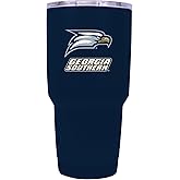 R and R Imports Georgia Southern Eagles 24 oz Insulated Stainless Steel Tumbler Navy Officially Licensed Collegiate Product