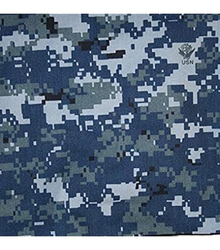 ヒヨウドウ　HYDO ST-W ANCUS NAVY CAMO Amazon.com: US Navy NWU Digital Blue Nyco Twill 65
