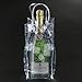 Ice Bag - Nuolux Clear Transparent PVC Champagne Wine Pouch Cooler Bag with Handle