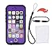 iPhone 6/6S Waterproof Case, Caka Full Body Sealed Waterproof Underwater Shockproof Dirtproof Durable Protection Case Cover for iPhone 6/6S 4.7 - (Purple)