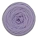 Charmkey Zpagetti T Shirt Yarn Strong Recycled Cotton Blend Ribbon 6 Super Chunky Elastic Knitting Cloth Fabric for Bag Cushion and DIY Crocheting Projects, 1 Skein, 8.82 Ounce (Orchid Bloom)