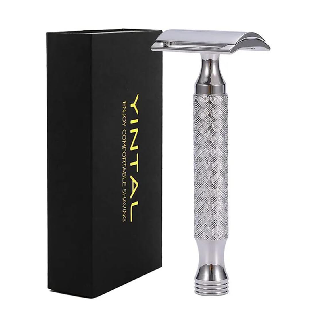 Photo 1 of 316L Stainless Steel Men's Manual Shaver Classic Double Edge Safety Razor