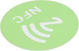 Dioche 20PCS CUID NFC Stickers Rewritable Adhesive Green 40mm for NFC Devices view 8
