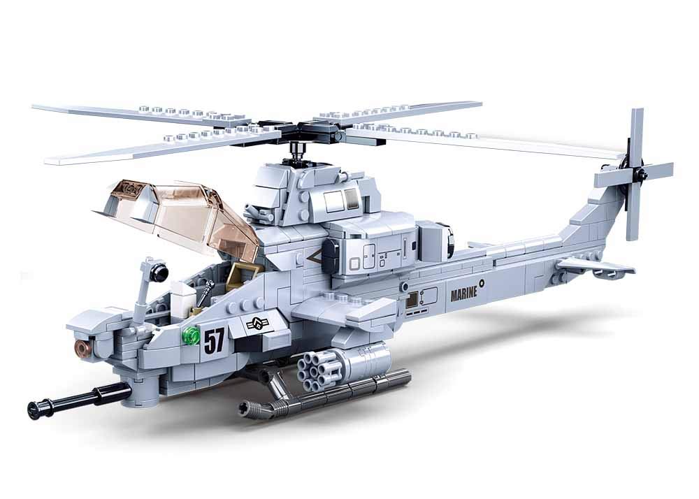 Sluban Modelbricks-ah-1z Attack Helicopter