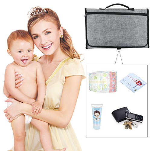 image for TedGem Diaper Changing Pad Kit, Waterproof Portable Diaper Changing St