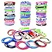 144 Bracelet for Kids - Assorted Silicone Wristbands - Great as Stocking Stuffers for Kids, Piñatas Fillers, Birthday Party Favors, Goodie Bag Fillers, Classroom Prizes, Party Favors for Kids