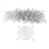 uxcell 20pcs Silver Tone 80mm 8cm PC Case Fan Finger Grill Protector Guard
