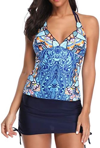 Homeparty Bohemia Print Swimsuit Women Swimwear Bathing Monokini Push Up Padded Bikini