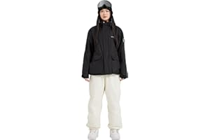 DOOK SNOW Ski Suit for Men & Women – Waterproof Windproof Jacket & Pants Set for Winter Sports