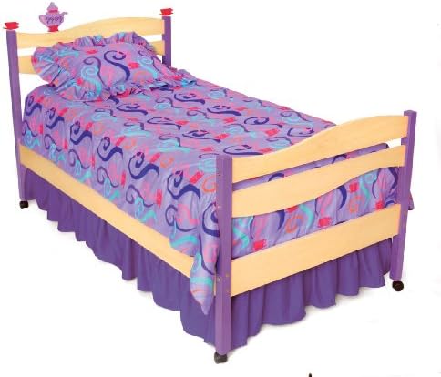 Room Magic Twin Duvet Cover/Bedskirt/Sham Set, Girl Teaset