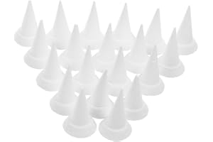 ifundom 20pcs High Temperature Refractory Kiln Stilts Support Nails Ceramic Pottery Firing Accessories