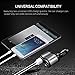 Smart Car Charger, Dual USB Ports 3.1A + 1 Socket Cigarette Lighter Splitter Car Power Adapter 80W for iPhone iPad Android Samsung GPS/DVR/DVD