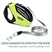 Lonew Retractable Dog Leash,16 Ft Dog Walking Leash For Medium Large Dogs up to 110 lbs,Heavy Duty Tangle Free Pet Lead,One Button Break and Lock,Dog Waste Bags Included