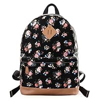 Douguyan Casual Lightweight Print Backpack for Girls and Women School Rucksack 133A