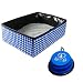 Pet Fit For Life Collapsible Portable Litter Box and Bonus Collapsible Water Bowl primary