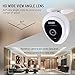 Security Mini IP Camera, UOKOO HD Home Surveillance Camera Wireless IP Camera ,WiFi Security Camera,Baby Video Monitor Nanny Cam, Motion Detection White 2.0