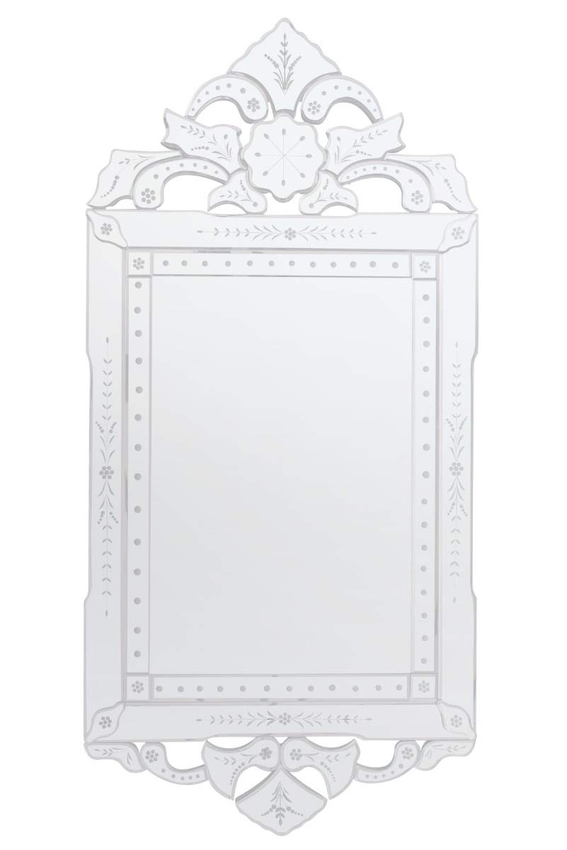 Full Length Gold Classical Style Bevelled Mirror
