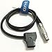 Eonvic D-Tap Male to 1B 6 pin Female Power Cord Power Cable for V Mount Anton Mount Battery Red Scarlet & Epic Camera 100CM