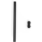 PBD 16.75" Extension Pole for PBD 1" J-Pole Antenna Mounts, Black | Adds 16.75" of Height or Stand-Off Clearance, For PBD 1" J-Pole Mounts, Corrosion-Resistant, Coupling Hardware Included