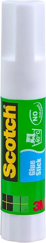 Scotch Permanent Glue Stick 8g Pack of 5 Paper Fabric Light Bond view 2