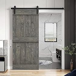 24 in. x 84 in. Distressed Mid-Bar Series Weather