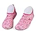CIOR Kids Skin Barefoot Shoes Quick-Dry Water Shoes Mutifunctional Aqua Socks for Beach Pool Surf Shoes,SCT1706,Pink,31.32