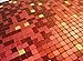 FLEXIPIXTILE, SAMPLE, Aluminum Mosaic Tile, Peel & Stick, Kitchen Backsplash, Accent Wall, BERRY BERRY