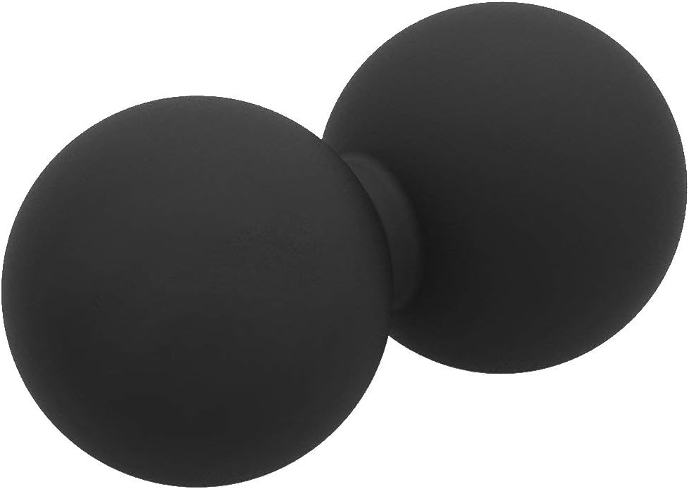 Kinaba Peanut Massage Ball-Double Lacrosse Massage Ball-Massage Deep Muscle Meridian Fascia Ball & Relaxing Shoulder and Cervical Vertebrae