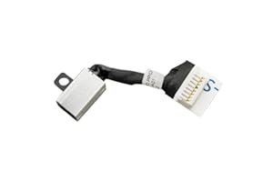GinTai DC in Power Jack Cable Connector for Dell Inspiron 15 5582 5583 5584 15.6"/7580 /Latitude 14 3400 15 3500 3550 P85F P86F001 0TM5N3 TM5N3 450.0FV06.0091 450.0FV0G.0021 450.0FV06.0011