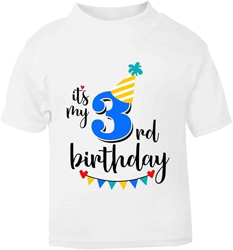 maglietta compleanno 3 anni