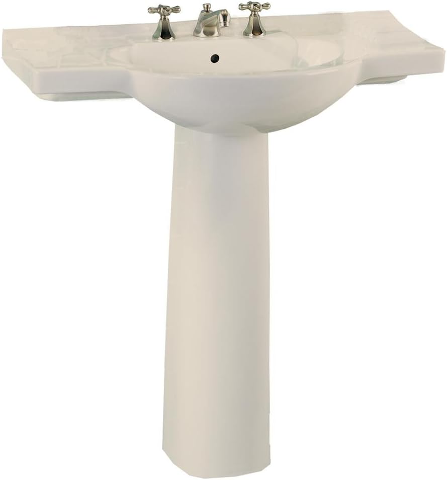 St. Thomas Creations 5035.331.02 Palermo Pedestal Only, Bone Pedestal