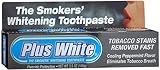 Plus White Smokers' Whitening Toothpaste 3.50 oz (Pack of 3)