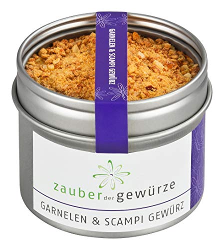 Zauber der Gewürze Garnelen und Scampi Gewürz, Garnelengewürz, auch lecker als Fischgewürz und Gewürzmischung für…