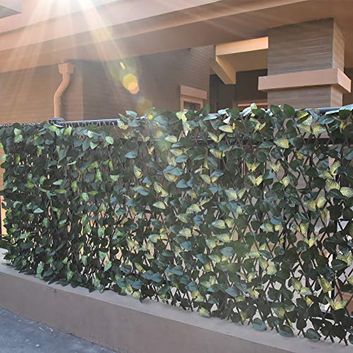 Garden Land Expandable Fence Privacy Screen for Balcony Patio Outdoor